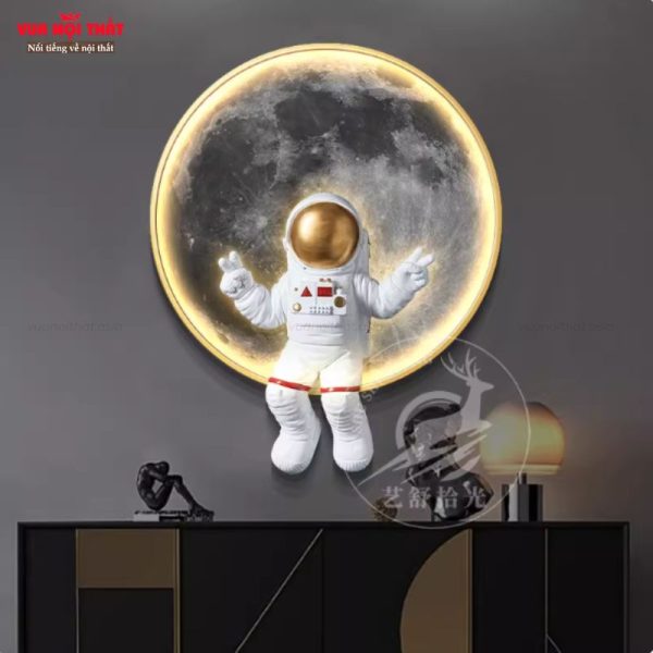 Tranh đèn trang trí phi hành gia TT94 được làm từ chất liệu cao cấp