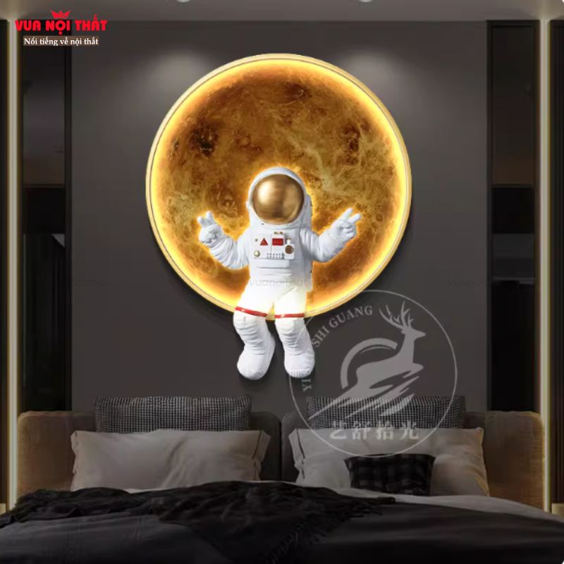Tranh đèn phi hành gia TT94 - Mẫu D
