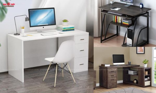 Bàn máy tính giúp người dùng hạn chế tình trạng đau lưng, mỏi cổ khi ngồi