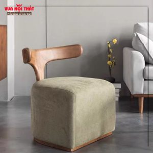 Ghế đẩu bằng gỗ có tựa lưng GL71