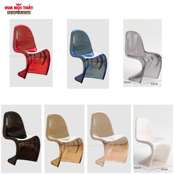 Ghế ăn nhựa Panton cao cấp GA13 được sản xuất và cho ra mắt với đa dạng màu sắc