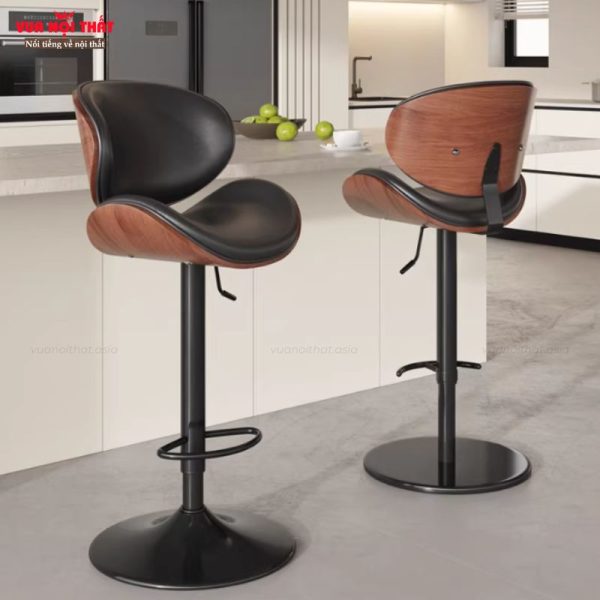 Ghế quầy bar có lưng tựa hiện đại chất lượng cao GA14