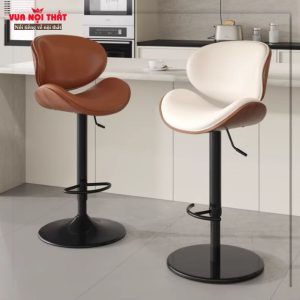 Ghế quầy bar có lưng tựa hiện đại GA14