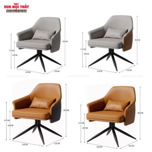 Ghế sofa đơn GL70 sở hữu form ghế bo cong mềm mại ở phần tựa lưng và tay vịn