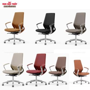 Ghế văn phòng chân xoay hiện đại nhập khẩu chất lượng GVP07