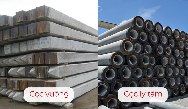 Nên chọn cọc vuông hay cọc ly tâm?