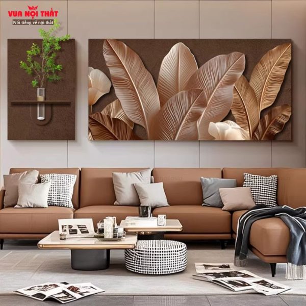 Tranh trang trí phòng khách TT95 có đa dạng kích thước