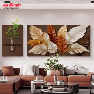 Tranh trang trí phòng khách đơn giản TT95