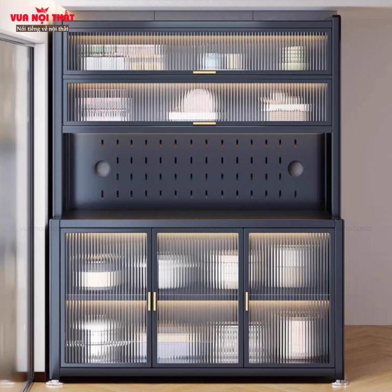 Tủ đựng đồ nhà bếp đa năng nhiều tầng TCB09 giúp người dùng sắp xếp vật dụng gọn gàng