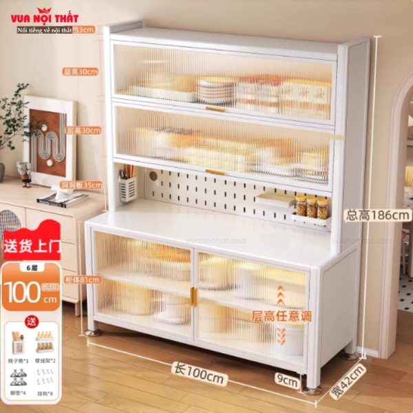 Kích thước tủ đựng chén bát nhà bếp hiện đại TCB09