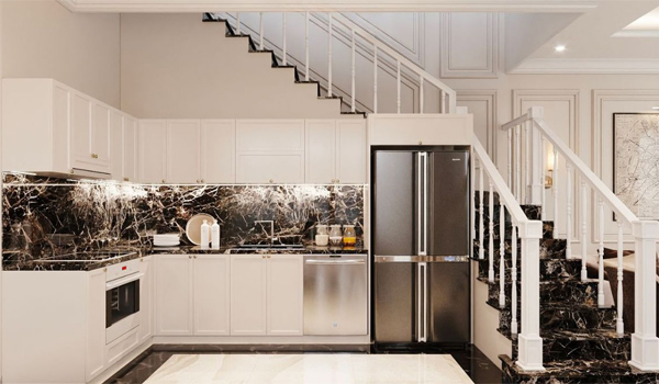 Tránh thiết kế cửa chính nhìn thẳng vào bếp/nhà vệ sinh