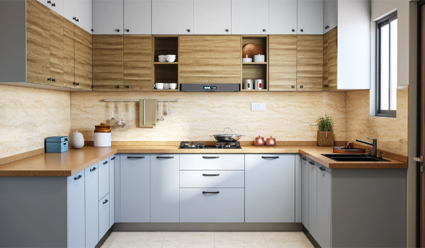 Xu hướng bếp mở thông từ phòng khách ngày càng trở nên phổ biến