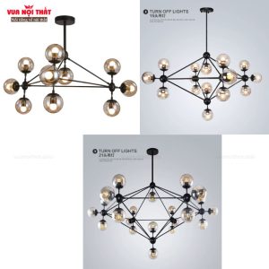 Đèn chùm hình hạt đậu có đa dạng kích thước phù hợp với nhu cầu của người dùng