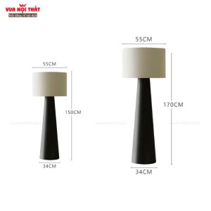 Đèn decor sàn nhập khẩu cao cấp DTT93 có hai kích thước chiều cao