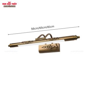 Đèn soi tranh nhập khẩu cao cấp DTT89 có đa dạng kích thước để khách hàng lựa chọn
