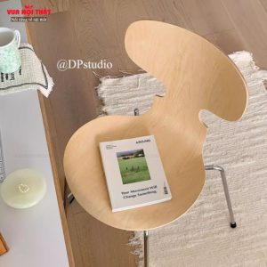 Ghế ăn bằng gỗ nhập khẩu GA17 có kích thước tiêu chuẩn, phù hợp nhiều không gian
