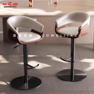 Ghế bar chân inox GA15 hiện đại với đa dạng màu sắc phù hợp với nhiều không gian