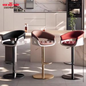 Ghế bar chân inox nhập khẩu cao cấp GA15