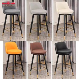 Ghế quầy bar giá rẻ GA16 có đa dạng màu sắc để khách hàng lựa chọn