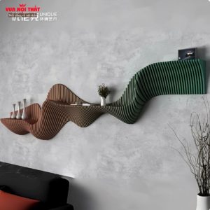 Đặc điểm nổi bật của kệ decor tường gỗ độc đáo GTT04