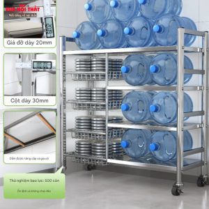 kệ đựng rau củ bằng inox 304 có khả năng chịu tải lên đến hơn 200kg