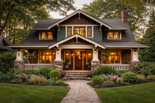 nhà phong cách Craftsman là gì?