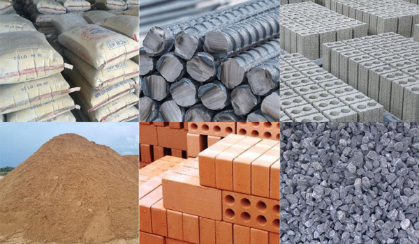 Dự trù vật liệu xây dựng cần thiết, tránh tình trạng thiếu hàng/tăng giá đột ngột