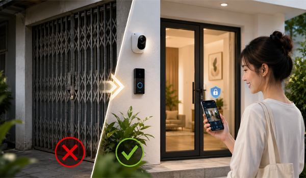 Bỏ cửa sắt chống trộm truyền thống: Người trẻ chọn sống an toàn theo cách khác