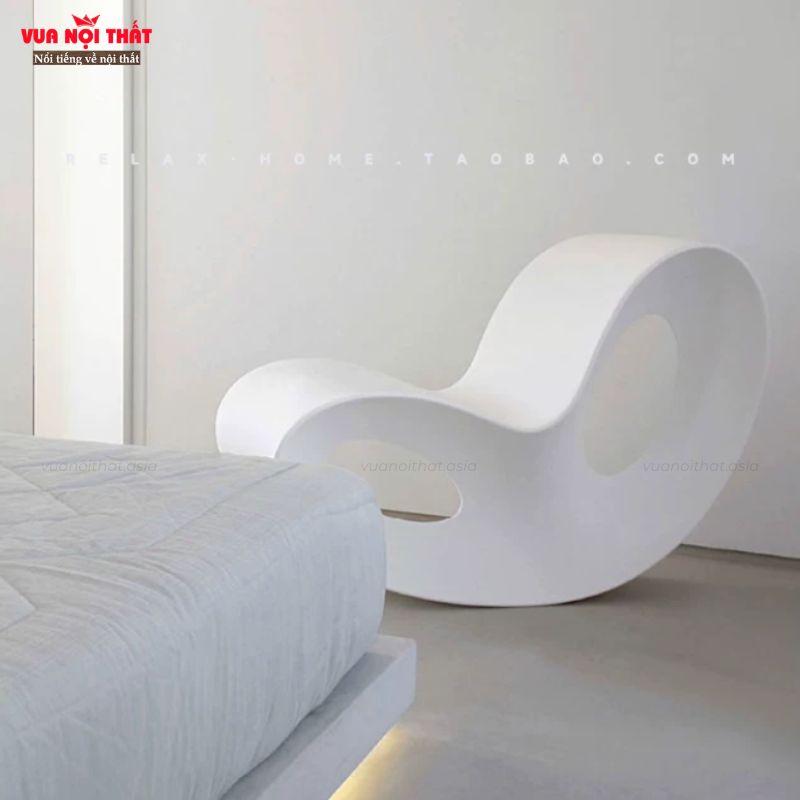 Ghế thư giãn nghệ thuật bằng nhựa cao cấp GL77 độc đáo, sang trọng