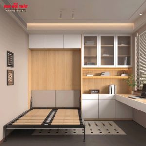 Giường gấp gọn hiện đại kèm phụ kiện GN20 giúp tiết kiệm diện tích không gian
