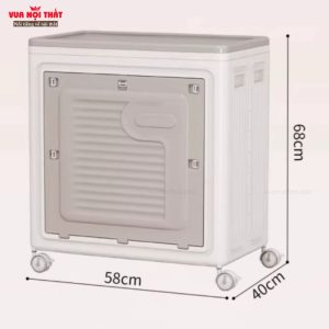 Hộp đựng đồ bằng nhựa gấp gọn GD52 có kích thước nhỏ gọn