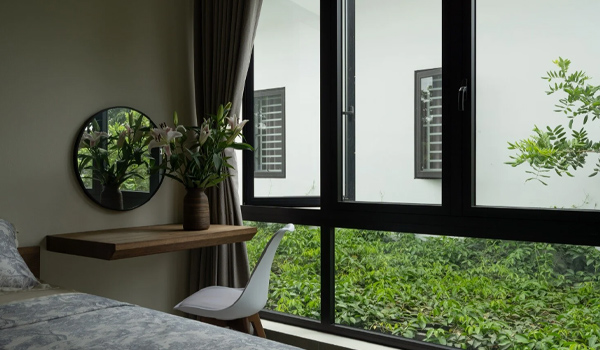 Lựa chọn kích thước cửa phù hợp giúp đón ánh sáng/gió tự nhiên hiệu quả
