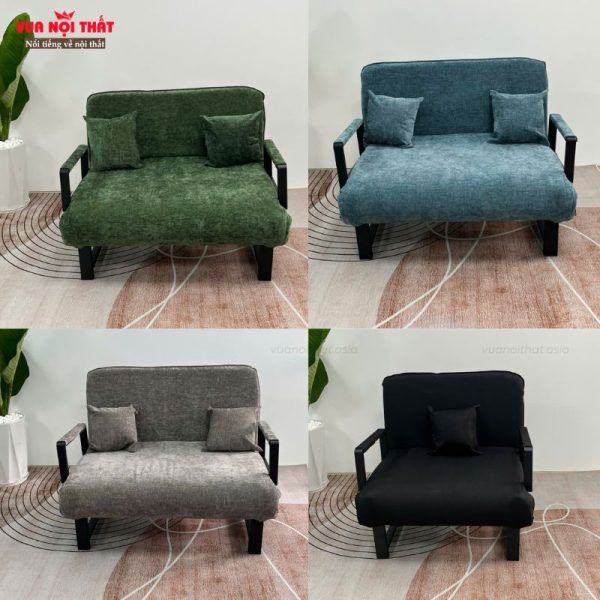 Sofa bed giá rẻ SB01 có đa dạng màu sắc dễ dàng kết hợp với mọi không gian