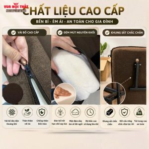 Đặc điểm nổi bật của sofa bed khung sắt đa năng hiện đại SB01