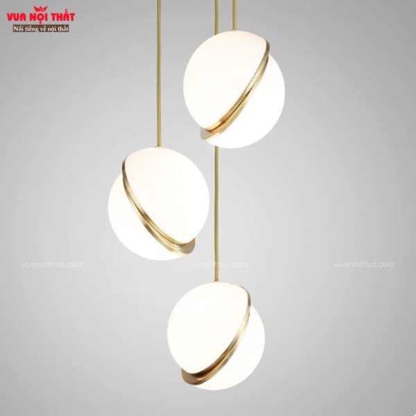 Đặc điểm nổi bật của đèn thả decor quả cầu lệch độc đáo GTT101