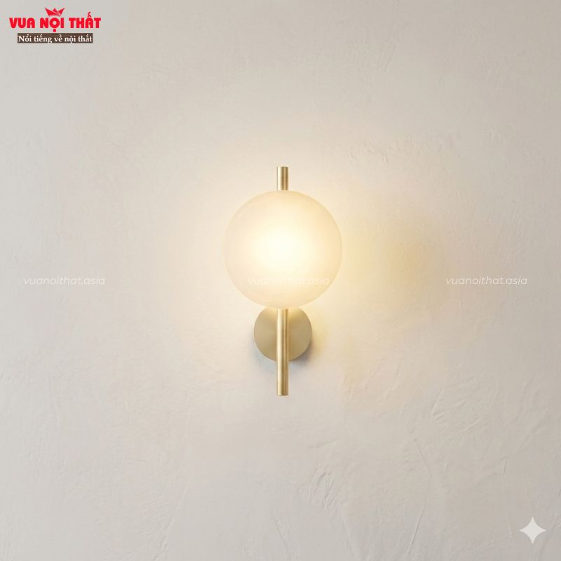 Đèn tường quả cầu thủy tinh giá rẻ DTT99 tạo điểm nhấn ấn tượng cho không gian