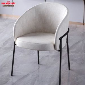 Ghế ăn chân thép bọc nệm êm ái GA19 sang trọng, giá tốt