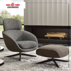 Ghế bành thư giãn cao cấp kèm đôn gác chân GL79