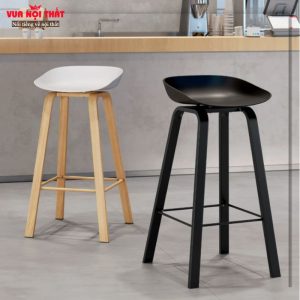 Ghế bar mặt nhựa khung thép GA20