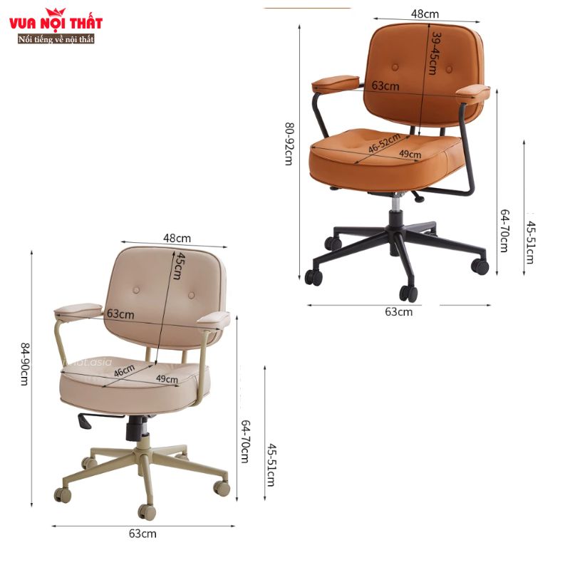 Ghế công thái học nhập khẩu GVP11 có hai phiên bản để khách hàng lựa chọn