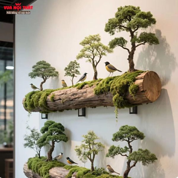 Tiểu cảnh decor tường PKTT28 có đa dạng kích thước để khách hàng lựa chọn