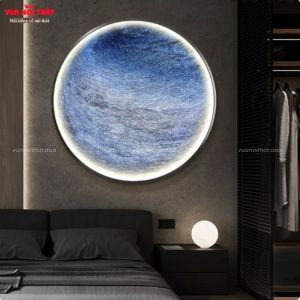 Tranh đèn LED hình mặt trăng tròn lung linh TT96 tạo điểm nhấn ấn tượng cho không gian