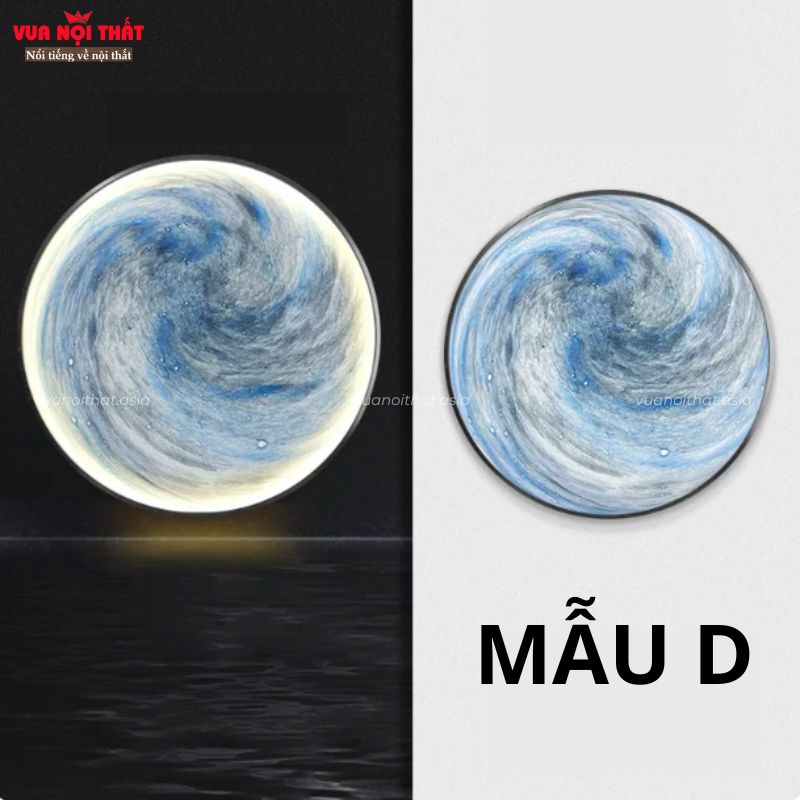 Tranh đèn LED mặt trắng TT95 - Mẫu D