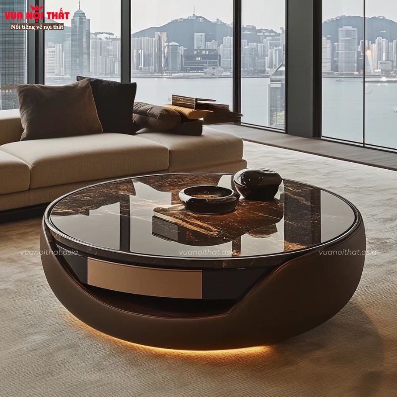 Bàn sofa mặt đá cẩm nhập khẩu chất lượng cao BSF121