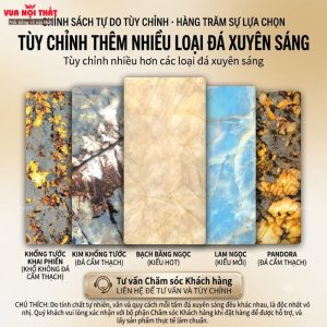 Đặc điểm nổi bật của bàn sofa mặt đá cao cấp BSF121