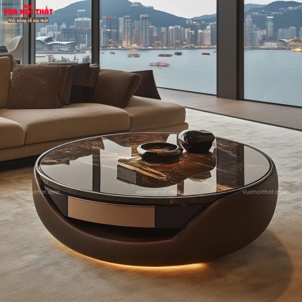 Bàn sofa mặt đá hiện đang là xu hướng nội thất của nhiều gia đình hiện đại tại Việt Nam