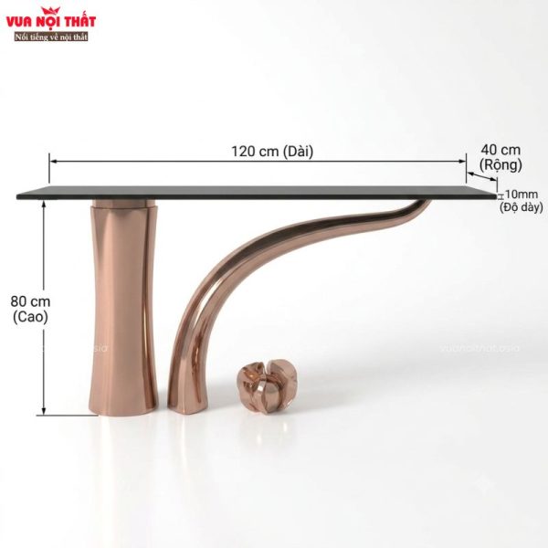 Kích thước 120cm phù hợp với mọi không gian và có thể tùy chỉnh theo yêu cầu