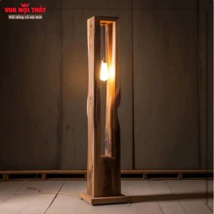 Đèn gỗ tự nhiên phong cách Nhật Bản DTT104