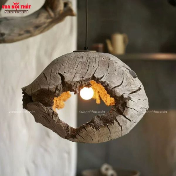 Đặc điểm nổi bật của đèn thả bằng gỗ độc đáo DTT105