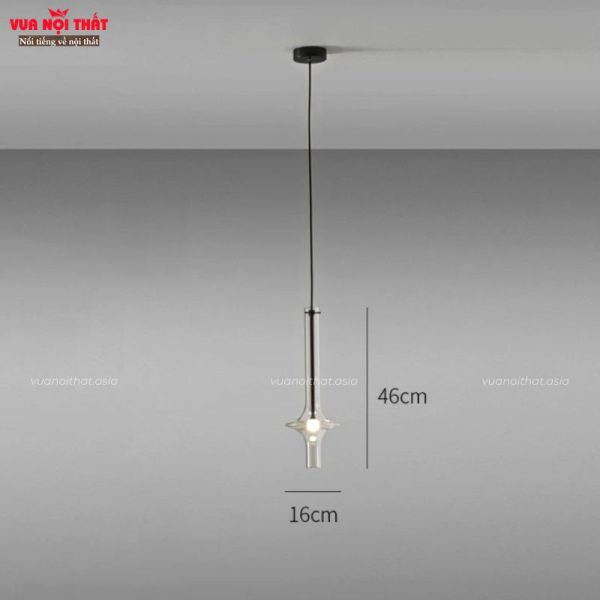 Đèn thả thủy tinh nhập khẩu cao cấp DTT103 có 3 màu để khách hàng lựa chọn